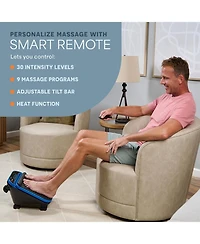 LifePro Foot Massager for Neuropathy - Heated Calf & Foot Therapy, Blood Revitalization