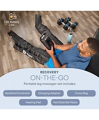 LifePro Air Compression Leg Massager for Circulation, Pain Relief, and Recovery - Covers Legs, Calf, Thigh, and Foot