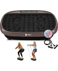 Lifepro HexaPlate Lite Vibration Plate Exercise Machine – Full Body Vibrating Platform for Lymphatic Drainage