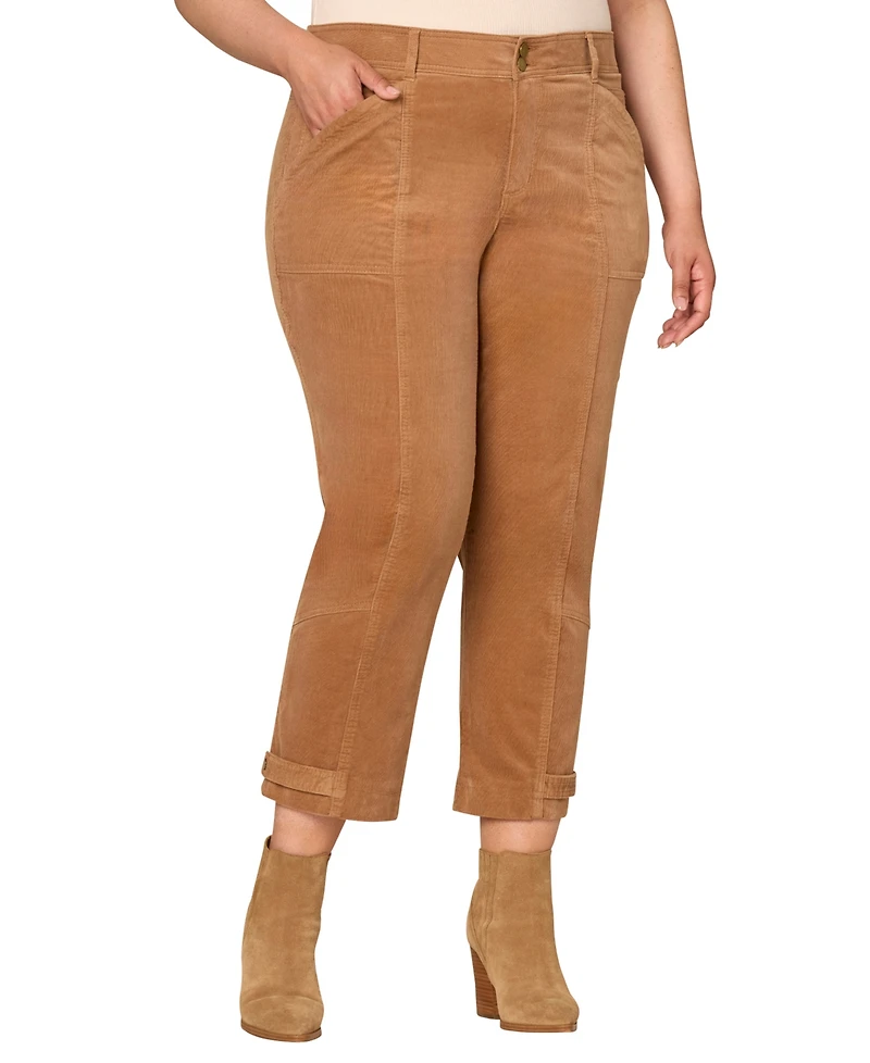 Democracy Plus High-Rise Tapered Jeans