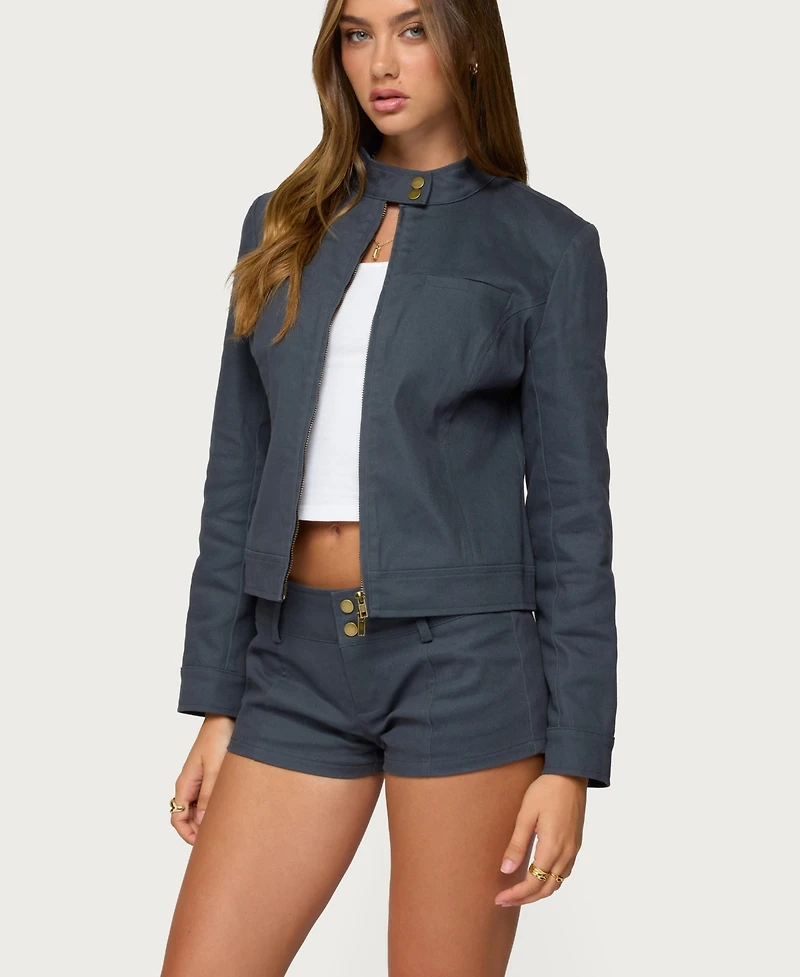 Edikted Women's Kayra Moto Jacket