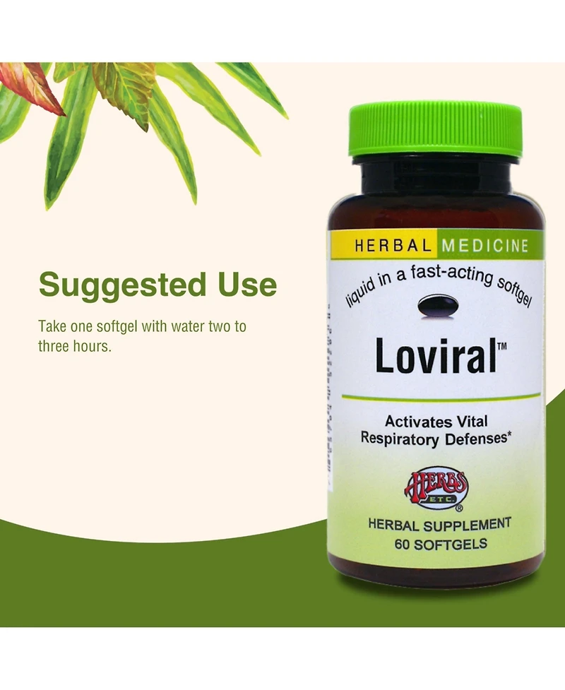 Trace Minerals Loviral 60 Ct Softgels