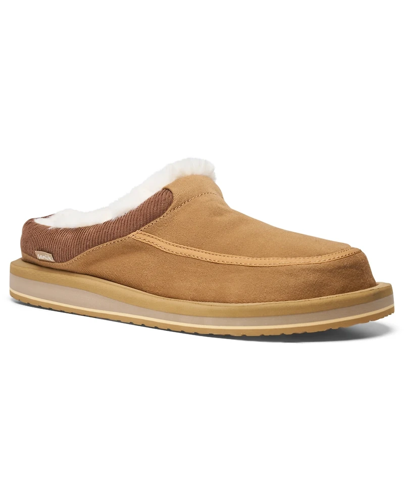 Sanuk Men's Donny Cozy Slip-On Clog Slippers