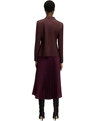 Boss by Hugo Women's Virgin-Wool Twill Regular-Fit Blazer