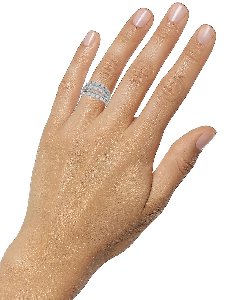 Macy's White Diamond Ring (1-1/2 ct. t.w.) in 14k White Gold