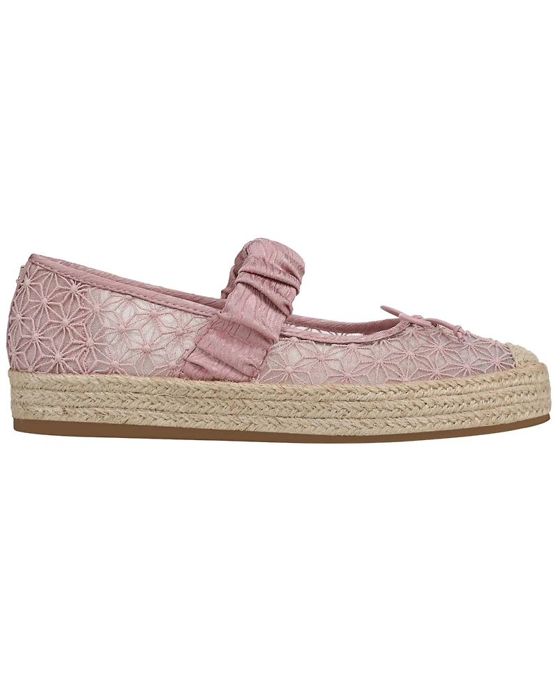 Circus Ny by Sam Edelman Women's Lillie Mesh Mary-Jane Espadrille Flats