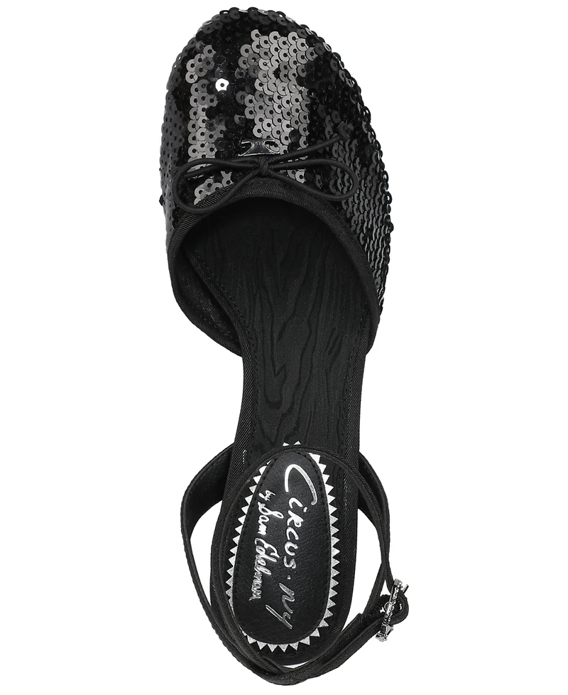 Circus Ny by Sam Edelman Women's Rosetta Ballet Kitten-Heel Pumps