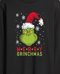 Airwaves Men's The Grinch Merry Grinchmas Graphic Long-Sleeve T-Shirt