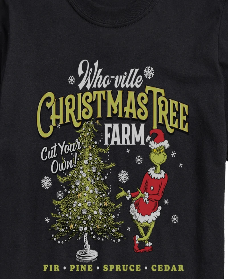 Airwaves Men's The Grinch Tree Graphic Short-Sleeve T-Shirt