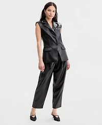 Bar Iii Women's Sleeveless Structured Vest, Macy's Exclusive