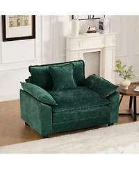 Streamdale Furniture Cloud Couch: Ultimate Comfort Chenille Sofa, Ergonomic & Modular Design