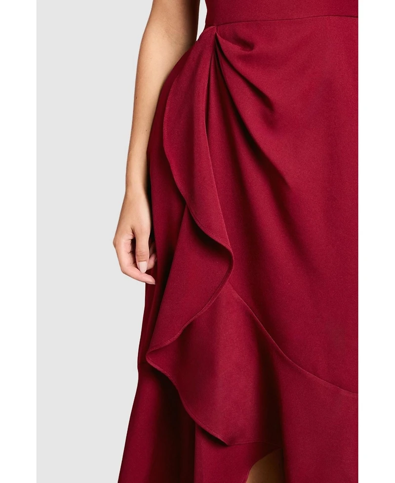 Coast Women's Waterfall Crepe Midi Dress