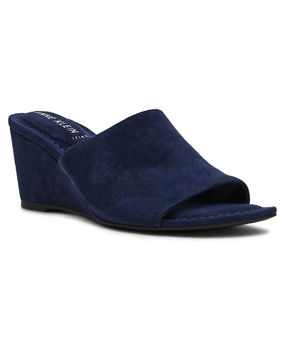Anne Klein Women's Charisma Peep-Toe Wedge Heel Sandals