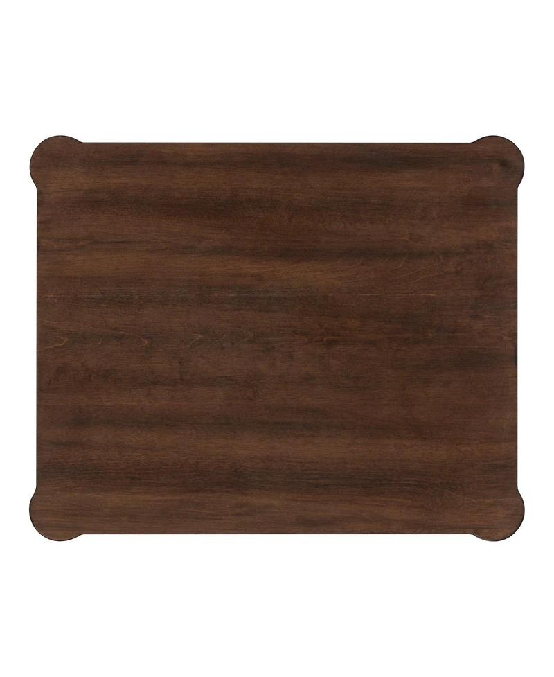 Streamdale Furniture Wood Nightstand, Modern Bedside Table with Drawer (Set of 2