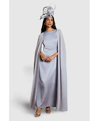 Coast Women's Sleeveless Cape Maxi Dress