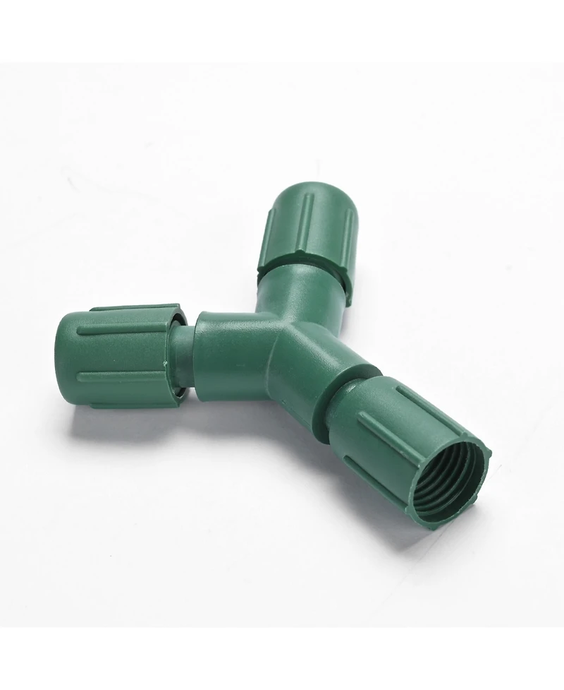 DELight 10Pcs IP65 Waterproof Wire Connectors 3 Way Y-Shape for Outdoor Lights