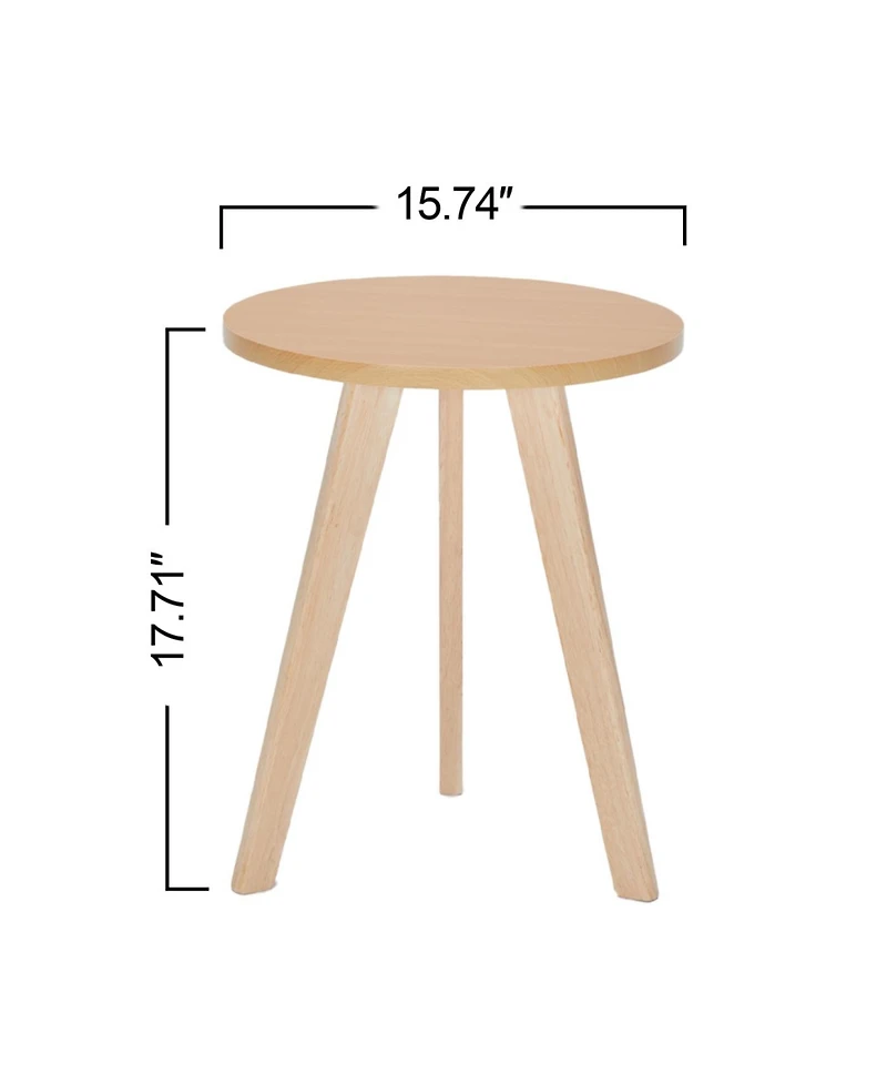Streamdale Furniture Solid Wood Frame with Mdf Top, Modern Accent Table