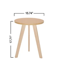 Streamdale Furniture Solid Wood Frame with Mdf Top, Modern Accent Table