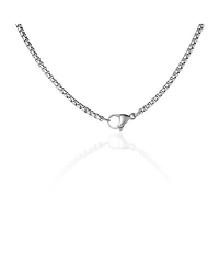 Lucky Brand Men s Dice Pendant Necklace - 22'' Stainless Steel Box Chain