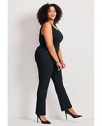 Avenue Women's Super Stretch Zip Pant