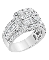 Macy's Diamond Ring (2 ct. t.w.) in 10k White Gold