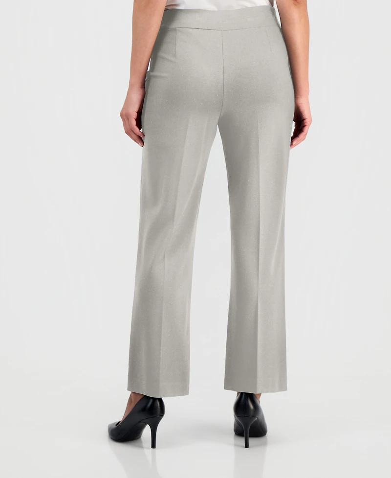 Jones New York Petite Serenity Pull-On Wide-Leg Knit Pants
