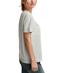 Lucky Brand Women's Cherub Coffee Crewneck T-Shirt
