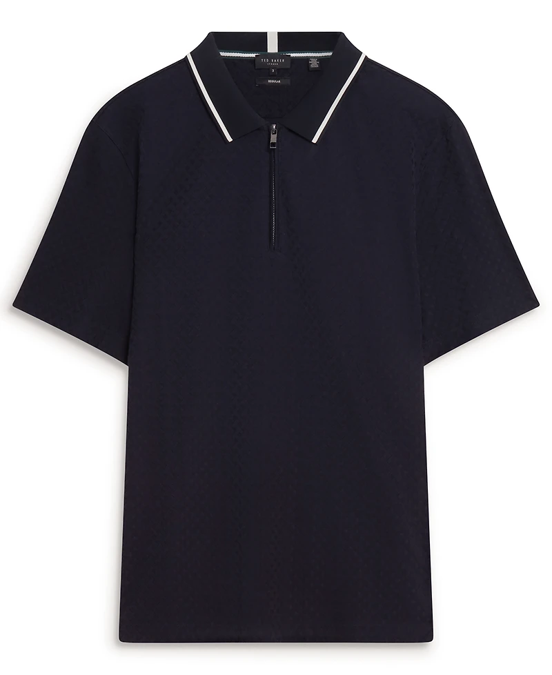 Ted Baker Men's Cophen Short-Sleeve T-Stitch Polo Shirt