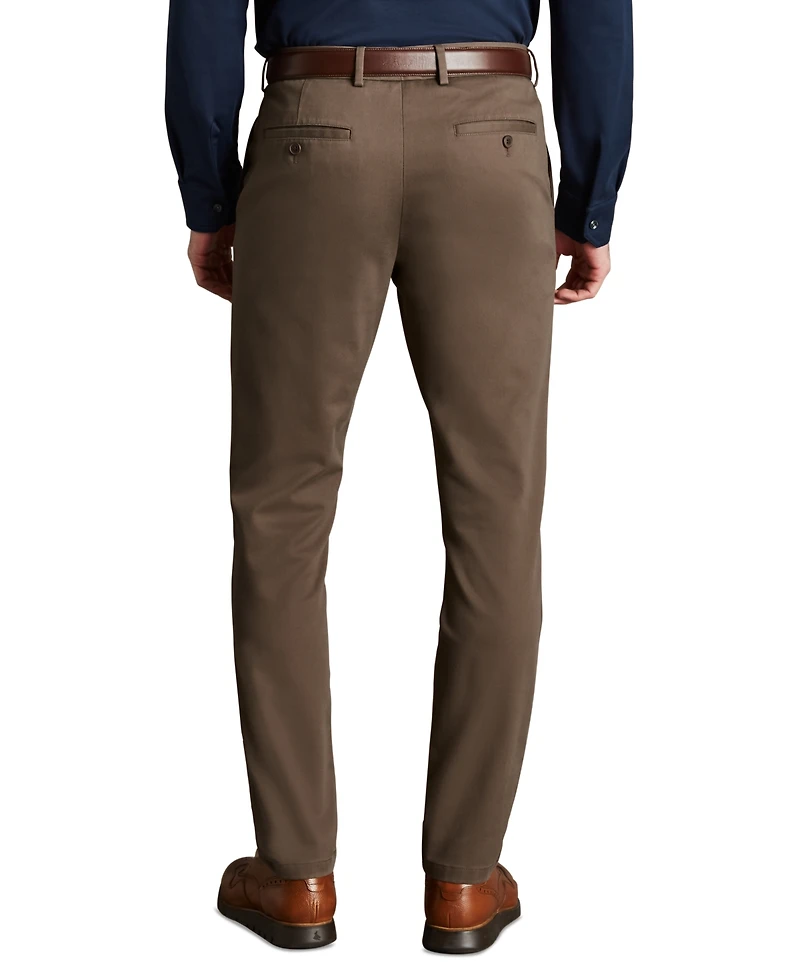 Charles Tyrwhitt Men's Slim-Fit Ultimate Pants