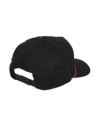 Naruto Men's Embroidered Akatsuki Cloud Black Retro Grandpa Snapback Hat
