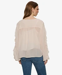 Sanctuary Women's Better Days Long-Sleeve Top