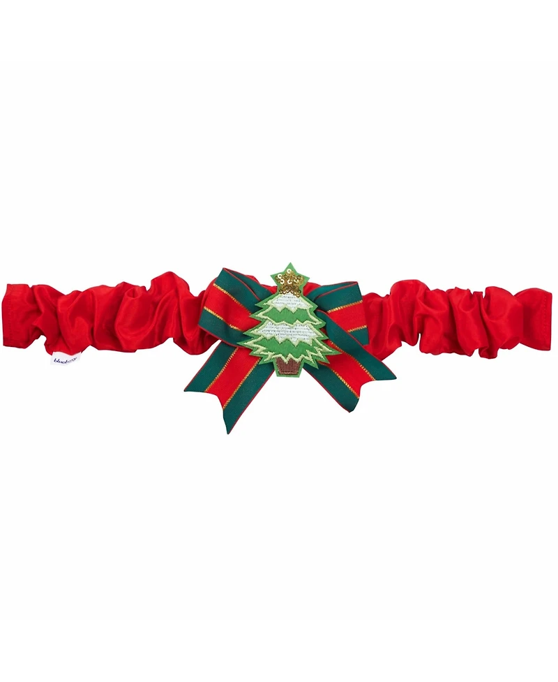 Blueberry Pet Christmas Dog Collar with Blingy Decor