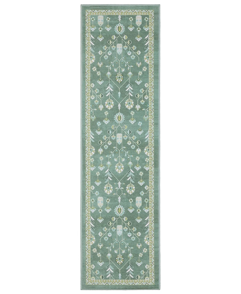 Oriental Weavers Addison Machine Washable ADD08 2'x7' Runner Area Rug