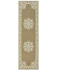 Oriental Weavers Marina 7764 2'3" x 7'6" Indoor/Outdoor Runner Area Rug