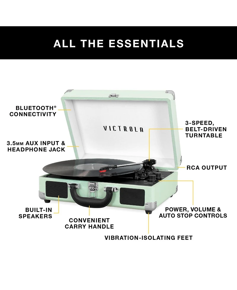 Victrola Journey Suitcase Record Playe