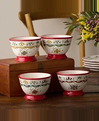 Certified International Provence Ice Cream Bowls, Set of 4