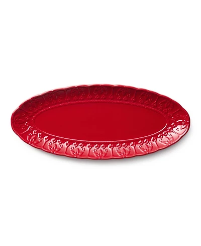 Certified International Provence Embossed Fish Platter