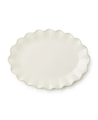 Certified International Heritage Scroll Large Oval Platter