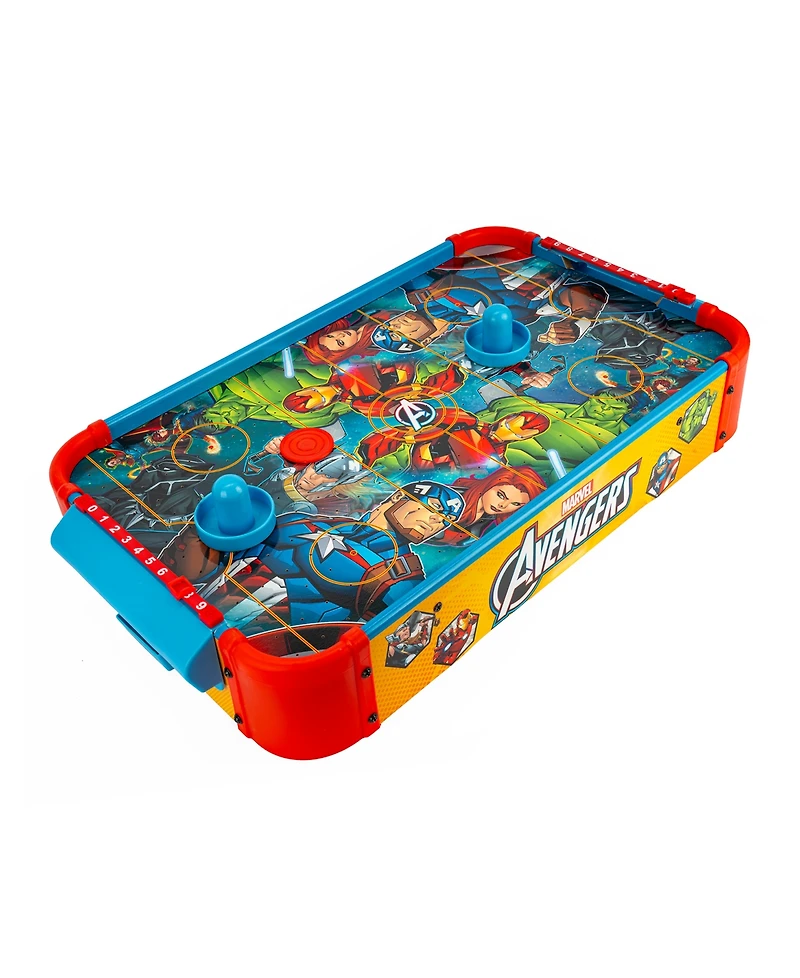 World Tech Toys Avengers Electronic Tabletop Air Hockey Wood