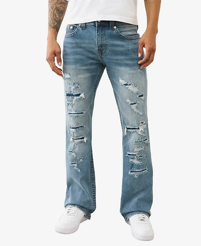 True Religion Men's Brice Flare Regular-Fit Jeans