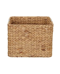 Household Essentials Square Wicker Basket, Natural