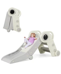 Hongge 2-in-1 Baby Slide and Climber Playset for Toddlers 18+ Months