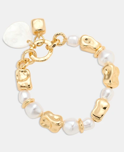 Style & Co Imitation Pearl Stretch Bracelet, Macy's Exclusive