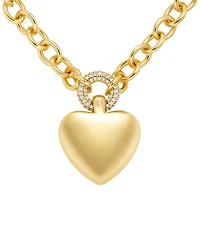 Michael Kors Double Layer Heart Necklace