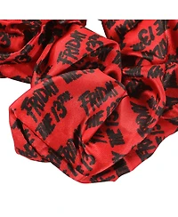 Friday the 13th Aop Stuffed Head 3 Pack Scrunchie Set