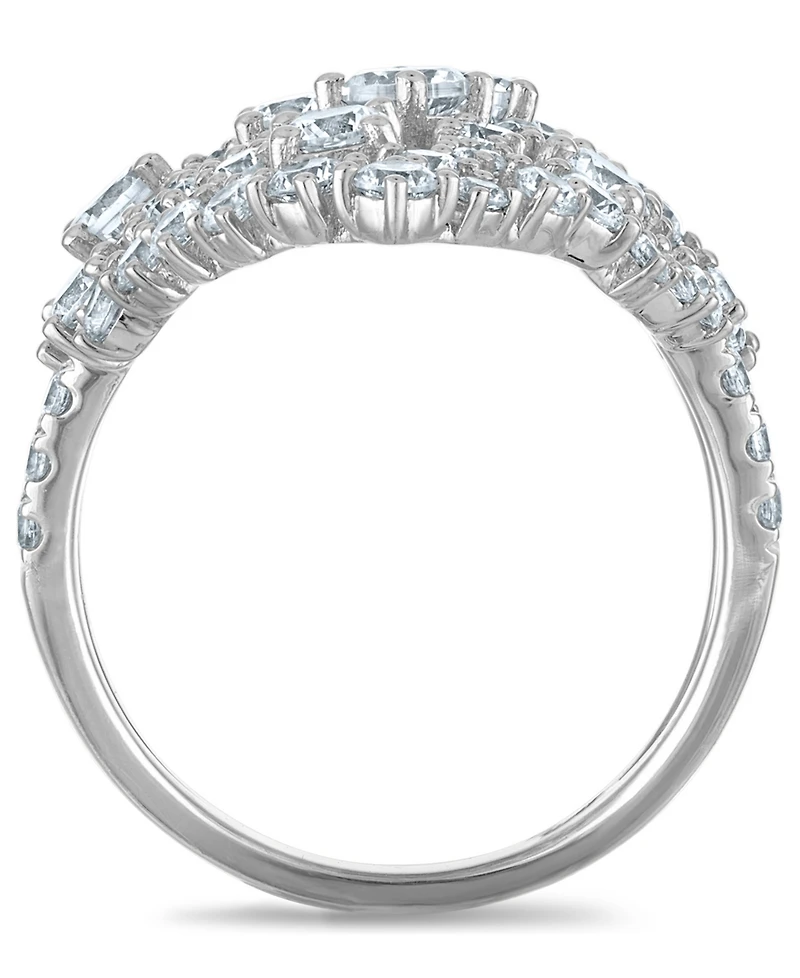 Macy's White Diamond Ring (3.50 ct. t.w.) in 14k White Gold