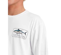 Quiksilver Waterman Men's Yellow Finner T-Shirt