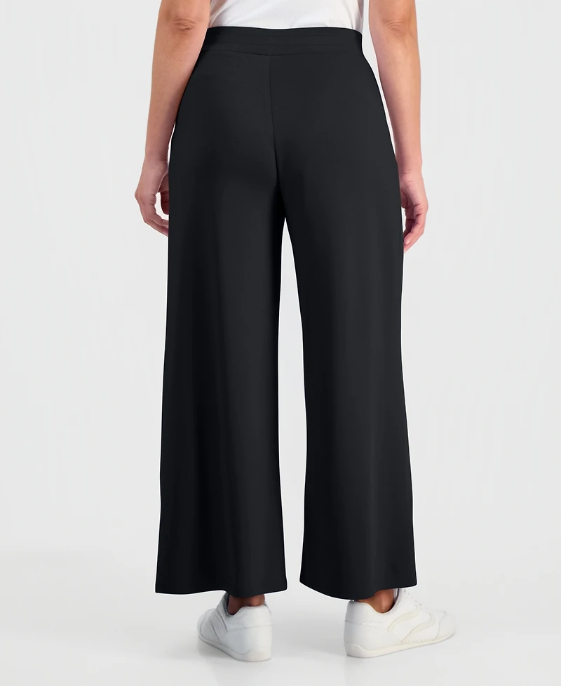 I.n.c. International Concepts Petite High-Rise Wide-Leg Sweatpants, Macy's Exclusive