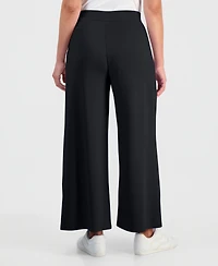 I.n.c. International Concepts Petite High-Rise Wide-Leg Sweatpants, Macy's Exclusive