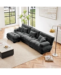 Streamdale Luxury Modular Sectional Sofa Couch, Oversized L Shaped Cloud Couch